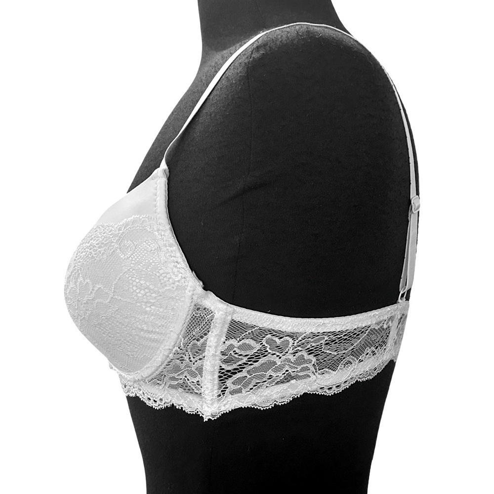 NEW! Marilyn Monroe Demi Lace Bra Size 36C - Picture 2 of 8